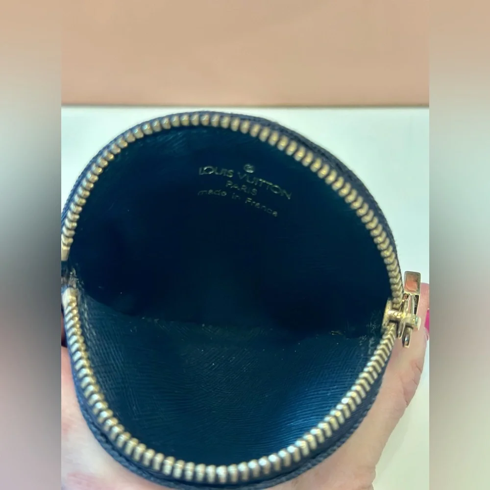 Louis Vuitton Monogram Mini Port Monnaie Round Coin Purse Wallet - Picture 10 of 11